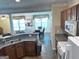 Open kitchen with ample counter space, modern appliances, and a breakfast bar at 545 Grand Teton Cir, Fayetteville, GA 30215