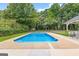 Inviting rectangular pool with surrounding patio at 330 N Fayette Dr, Fayetteville, GA 30214