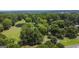Aerial view showcasing the property's location and surrounding landscape at 1112 Harbins Rd, Dacula, GA 30019