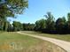 Long driveway leading to a home nestled among lush greenery at 573 Lester Rd, Fayetteville, GA 30215