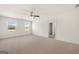 Spacious bedroom with carpet flooring and ceiling fan at 619 Whitman Ln # 2200, Stockbridge, GA 30281