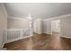 Open living area with hardwood floors and loft view at 78 Candlelight Ln, Atlanta, GA 30331