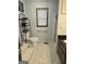 Bathroom with a toilet, shower, and granite countertop at 2531 Quentin Dr, Jonesboro, GA 30236