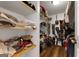 Spacious walk-in closet with shelving and rod at 3110 Highway 20 W, Hampton, GA 30228