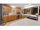 Eat-in kitchen with stainless steel appliances and a large island at 3110 Highway 20 W, Hampton, GA 30228