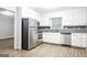 Kitchen with stainless steel appliances at 7325 Czar Pl, Riverdale, GA 30296