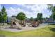 Community playground with slides and play structures at 844 Venture Sw Way, Atlanta, GA 30331