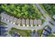 Aerial view of houses along a curved street at 844 Venture Sw Way, Atlanta, GA 30331