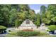 Stone entrance sign to the Cascades community at 844 Venture Sw Way, Atlanta, GA 30331