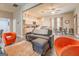 Open concept living room with kitchen and dining area visible at 2 Poplar St, Porterdale, GA 30070