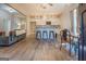 Open concept kitchen with island and breakfast bar at 2 Poplar St, Porterdale, GA 30070