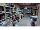 Spacious basement storage area with shelving units, ideal for storing items at 1461 Hada Ln, Lawrenceville, GA 30043