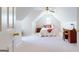 Bedroom with vaulted ceiling, desk, and ceiling fan at 1461 Hada Ln, Lawrenceville, GA 30043