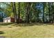 Two-car detached brick garage with large yard at 4850 Lehigh Dr, Douglasville, GA 30135