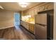 Clean and functional kitchen with a view into the living area at 4850 Lehigh Dr, Douglasville, GA 30135