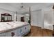 Main bedroom with ample space and an ensuite bathroom at 270 Emerald Lake Dr, Fayetteville, GA 30215