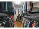 Large walk-in closet with ample hanging and shelf space at 270 Emerald Lake Dr, Fayetteville, GA 30215