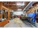 Unfinished basement garage with boat and storage at 270 Emerald Lake Dr, Fayetteville, GA 30215