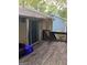 Wooden deck with access to backyard and steps leading down at 2734 Laurel View Dr, Snellville, GA 30039