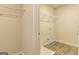 Laundry room with shelving and drain at 298 Brooks Dr # 79, Fairburn, GA 30213