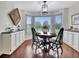 Charming breakfast nook with a view and built-in seating at 676 Mcbride Rd, Fayetteville, GA 30215