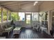 Relaxing screened porch, perfect for enjoying the outdoors at 2206 Sugar Maple Nw Ct, Acworth, GA 30101