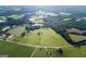 Aerial view showcasing the expansive property and its features at 1530 Highway 11, Mansfield, GA 30055