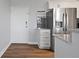 Kitchen with dark gray appliances and granite countertops at 3060 Nw Pharr Cts # 317, Atlanta, GA 30305