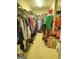Spacious walk-in closet with ample hanging space and shelving at 1158 Folkstone Dr, Mcdonough, GA 30253