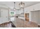 Spacious kitchen with large island and granite countertops at 585 Highway 155 North N, Mcdonough, GA 30252
