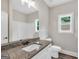 Bathroom with granite countertop and a shower/tub combo at 585 Highway 155 North N, Mcdonough, GA 30252