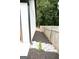 Landscaped side yard with rock bed and small tree at 3299 Sims St, Hapeville, GA 30354