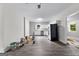 Modern kitchen featuring granite countertops and white cabinets at 26 Pool Woods Dr, Grantville, GA 30220