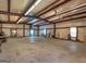 Large workshop interior with high ceilings at 1036 Locust Rd, Locust Grove, GA 30248