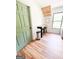 Kitchen with light wood counter and two bar stools at 45 Carroll Ln, Temple, GA 30179