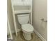 Clean bathroom with toilet and storage cabinet at 5447 Centry Dr, Villa Rica, GA 30180