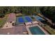 Community pool and tennis courts with covered seating at 5447 Centry Dr, Villa Rica, GA 30180