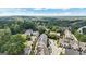 Wide aerial view of the community and surrounding landscape at 4760 Highside Way, Smyrna, GA 30082