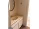 Vanity with sink in this light and bright bathroom at 5914 Sutcliff Sq, Lithonia, GA 30058