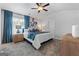 Main bedroom with large bed and ensuite bathroom at 1925 School House Ln, Temple, GA 30179