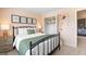 Bedroom with a king bed, closet, and soft color palette at 544 Whitman (Lot 12) Ln # 2012, Stockbridge, GA 30281