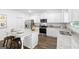 Modern kitchen with double sink and granite countertop at 544 Whitman (Lot 12) Ln # 2012, Stockbridge, GA 30281
