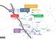 Local area map highlighting nearby schools and amenities at 544 Whitman (Lot 12) Ln # 2012, Stockbridge, GA 30281