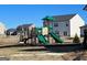 Green playground with modern playset at 544 Whitman (Lot 12) Ln # 2012, Stockbridge, GA 30281