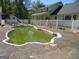 Above ground pool with slide, needs cleaning at 402 Thurman Rd, Stockbridge, GA 30281