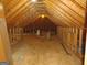 Unfinished attic space with wood framing and plywood flooring at 402 Thurman Rd, Stockbridge, GA 30281