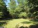 Wooded area behind the house with a grassy clearing at 402 Thurman Rd, Stockbridge, GA 30281