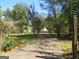 Long driveway leading to the house with decorative gates at 402 Thurman Rd, Stockbridge, GA 30281