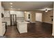 Modern kitchen with stainless steel appliances and granite countertops at 200 Parker Dr, Mcdonough, GA 30253