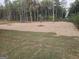 Large backyard with straw ground cover at 200 Parker Dr, Mcdonough, GA 30253